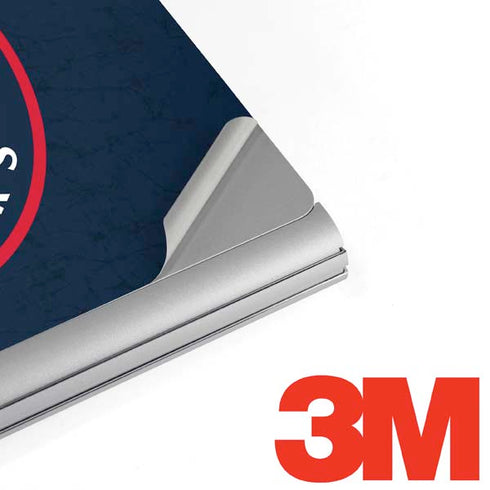 NBA Los Angeles Clippers Distressed Blue Surface Book 2 15in Skin